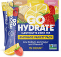 GoHydrate Low Sodium Electrolytes Powder Packets Sugar Free by GoHydrate
