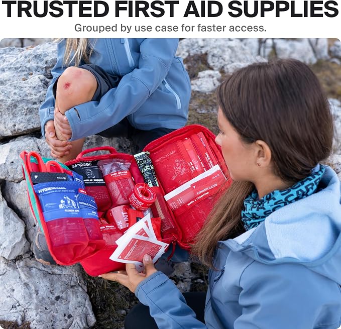 SurviveX Large First Aid Kit for Car, Travel & Home - Image 6