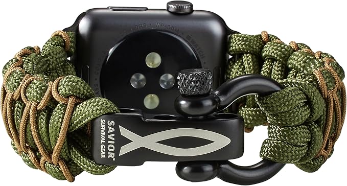 Savior Survival Gear Paracord Watch Band by SaviorSurvivalGear