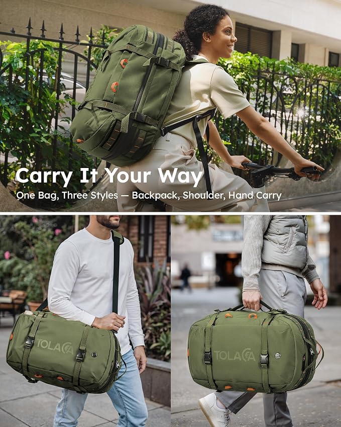 Tolaccea Travel Laptop Backpack - Image 2