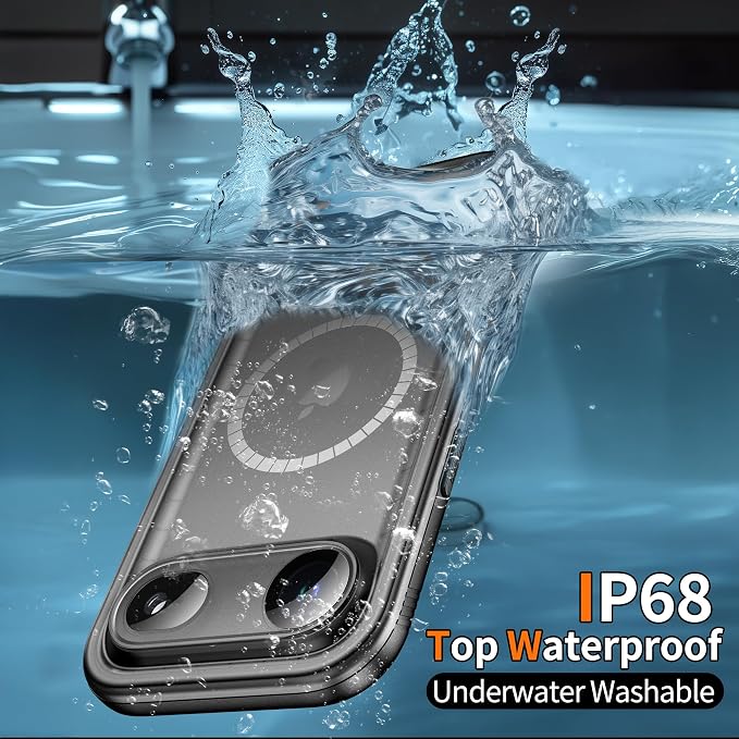 Cozycase for iPhone Air Waterproof Case Full-Body Bumper Shockproof Dustproof - Image 3