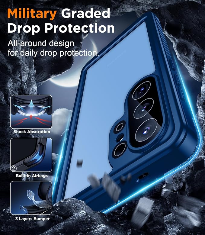 Temdan Designed for Samsung Galaxy S26 Ultra Case Waterproof, Built-in Lens & - Image 3