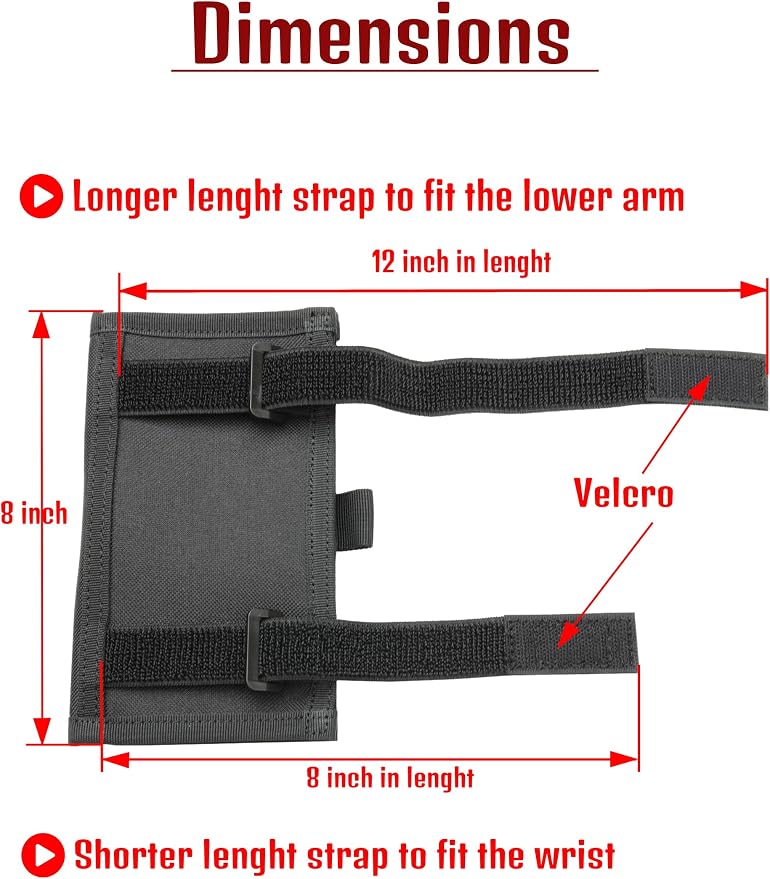Underalert Tactical Wristband Dope Card Holder Sniper Data Book Quarterback - Image 3