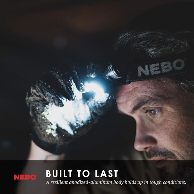 NEBO Transcend Rechargeable Headlamp | 1000 Lumens, 5 Light Modes, Detachable - Image 6