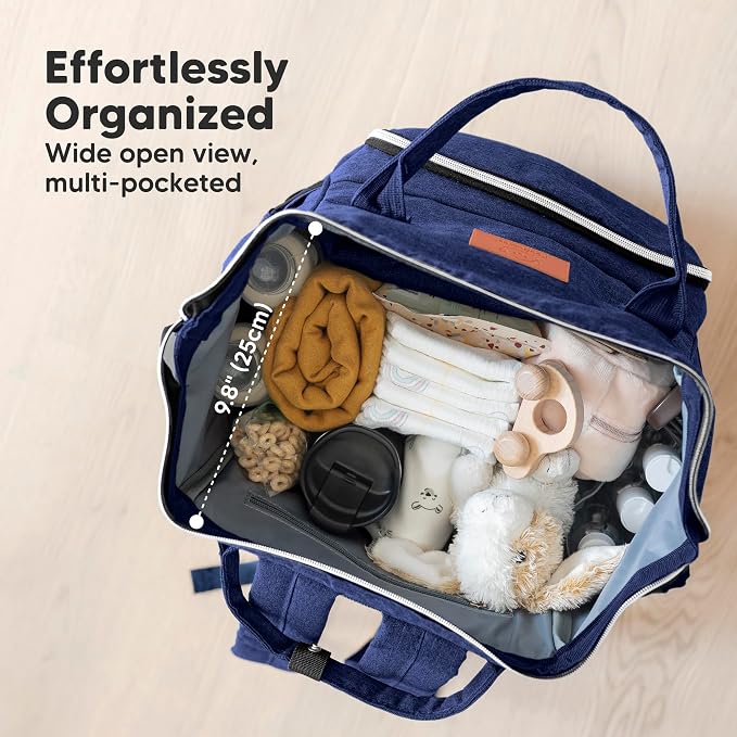 KeaBabies Baby Diaper Bag Backpack - Image 3