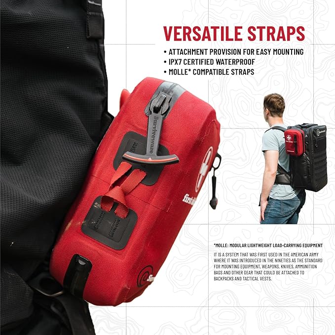 Surviveware 98-Piece Waterproof Premium First Aid & Survival Kit - Image 5