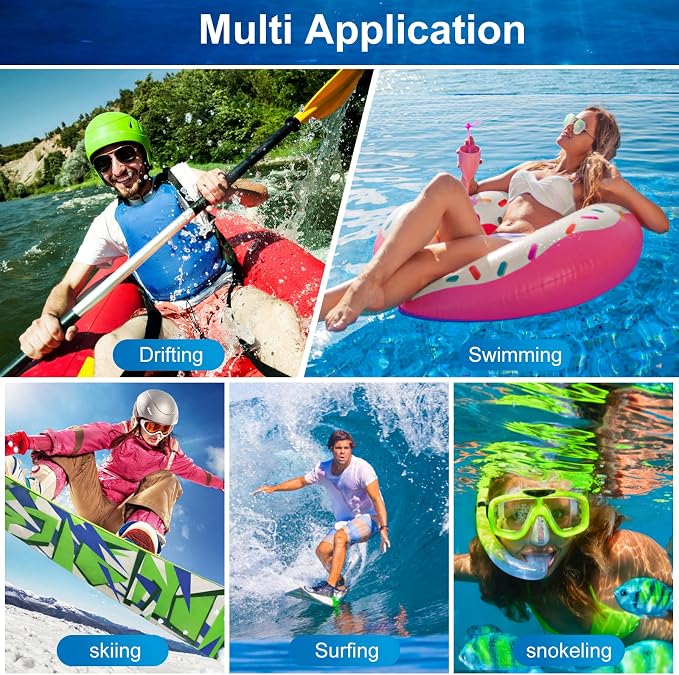 Large Waterproof Phone Pouch Floating, Phone Case Friendly, IP68 Waterproof - Image 6