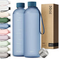 KIVY Large Water Bottle 50oz Fits Backpack & Cupholder by KIVY