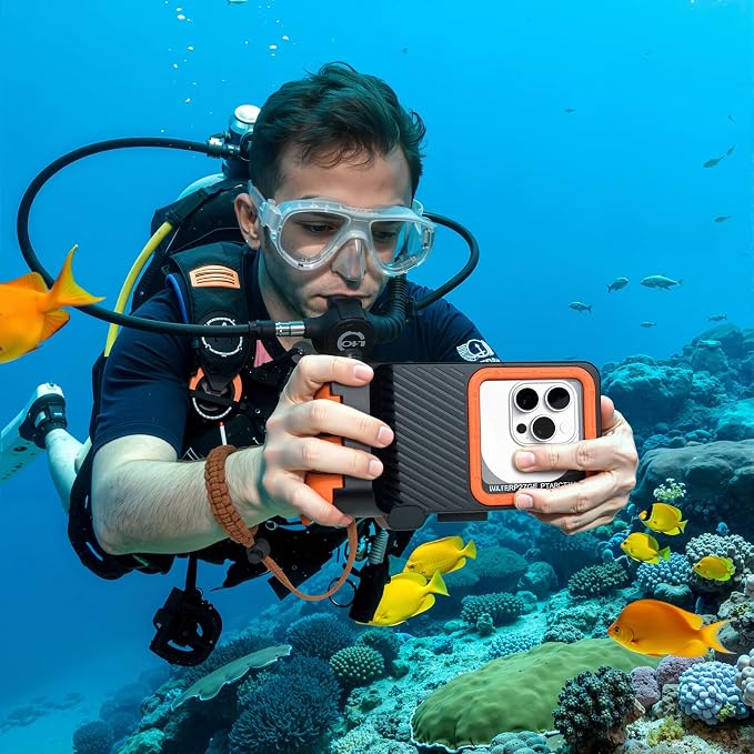 33ft Snorkeling Phone Case, Gen 4 IP68 Waterproof Housing - Image 7