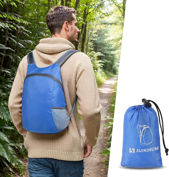 20L Ultra Hiking-Daypack Lightweight Foldable Travel Packable Backpack - Image 7