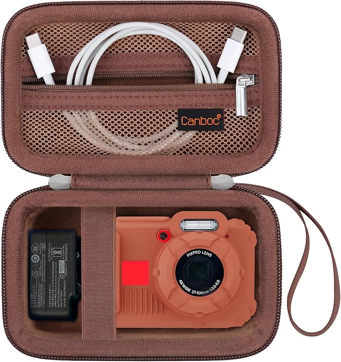 Canboc Carrying Case for Kodak PIXPRO WPZ2 Rugged Waterproof Digital Camera by Canboc