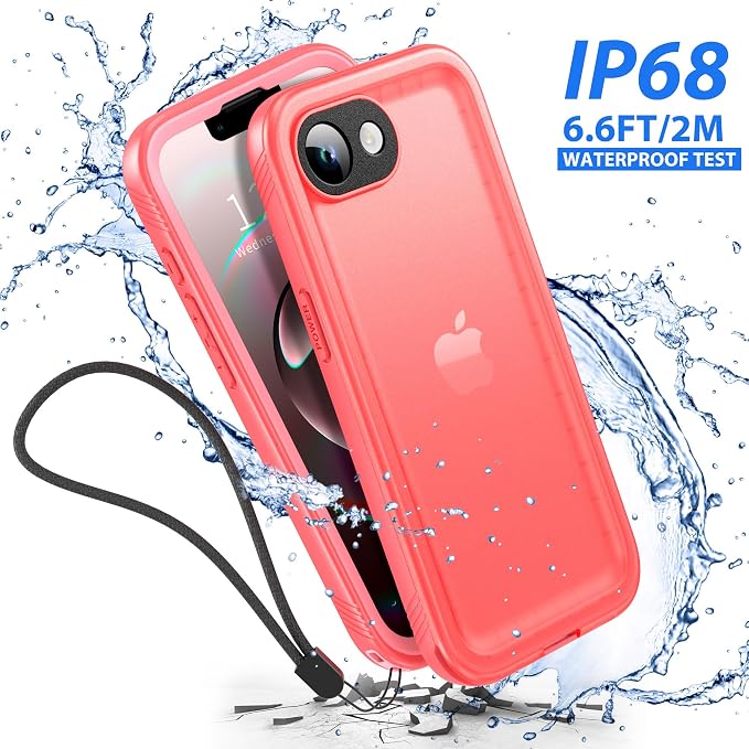 SPORTLINK for iPhone 16e Case/iPhone 17e Case, IP68 Waterproof Military - Image 7