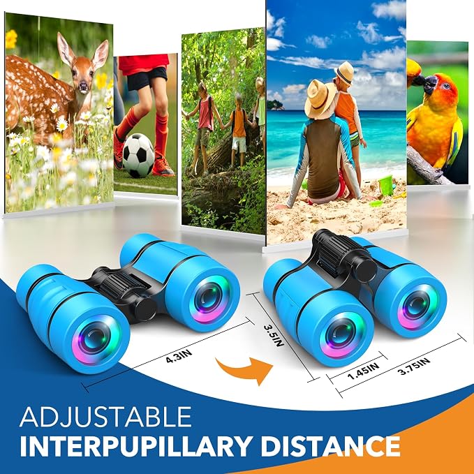 Toys for Boys Ages 3-7: LET'S GO! Kids Binoculars - Image 6