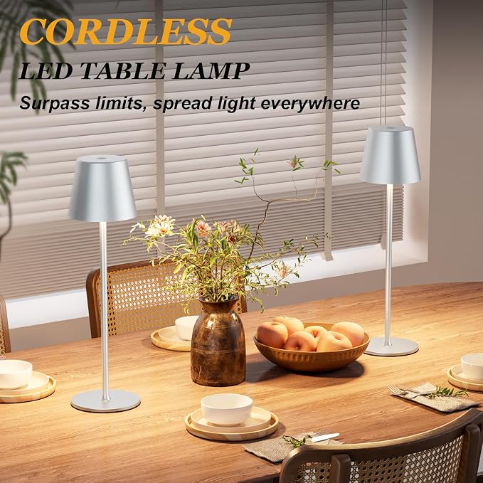 Kakanuo Cordless Table Lamp Rechargeable - Image 4