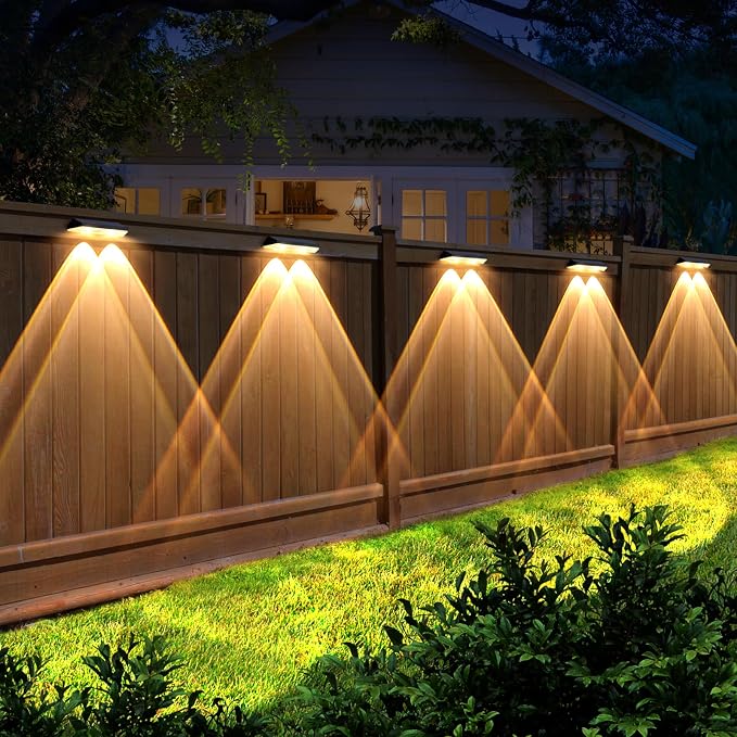 LIANGLOME Solar Fence Lights - Image 2
