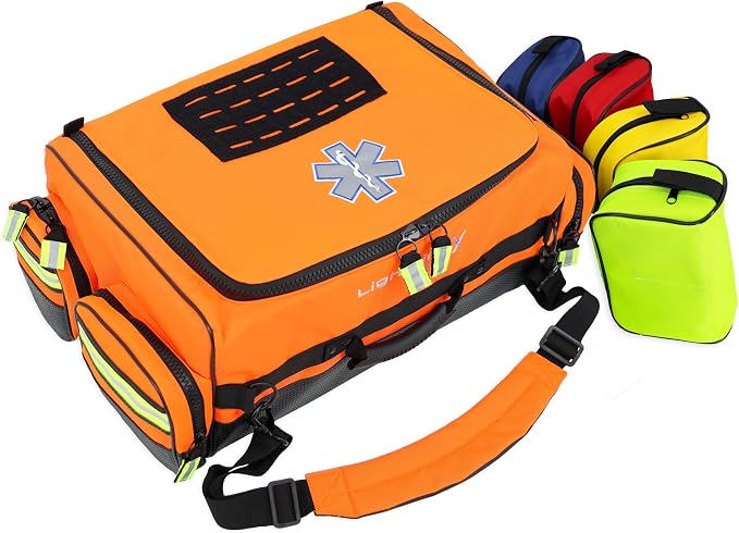 Lightning X Fully Stocked X-Tuff Modular Oxygen Trauma Bag w/Removable - Image 2