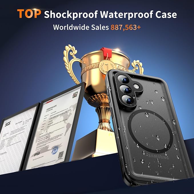 Cozycase Top Waterproof Case for Samsung Galaxy S26 - Image 15
