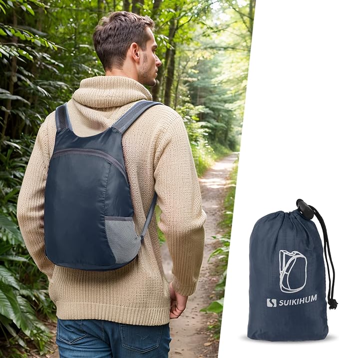 20L Ultra Hiking-Daypack Lightweight Foldable Travel Packable Backpack - Image 7