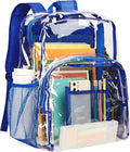 Vorspack Clear Backpack Heavy Duty PVC Transparent Backpack Extra Large Clear by Vorspack