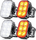 Zewdov Bike Lights for Night Riding, USB Rechargeable Bike Lights Front and Back by ZewdovUSOfficial