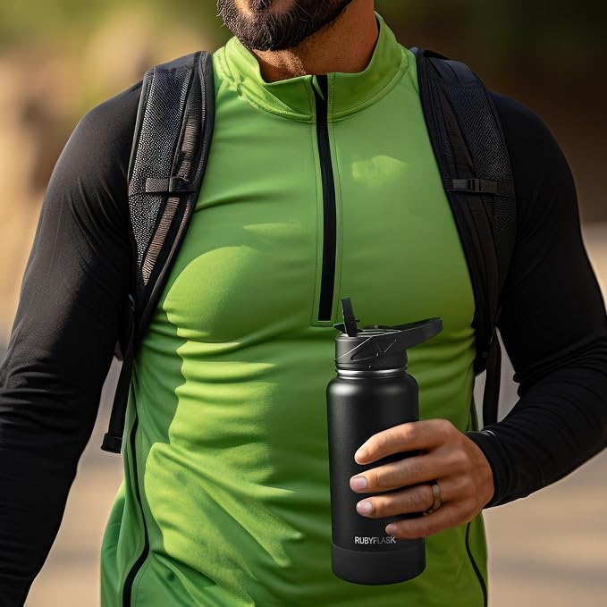 RUBYFLASK 64oz Insulated Water Bottle - Image 7