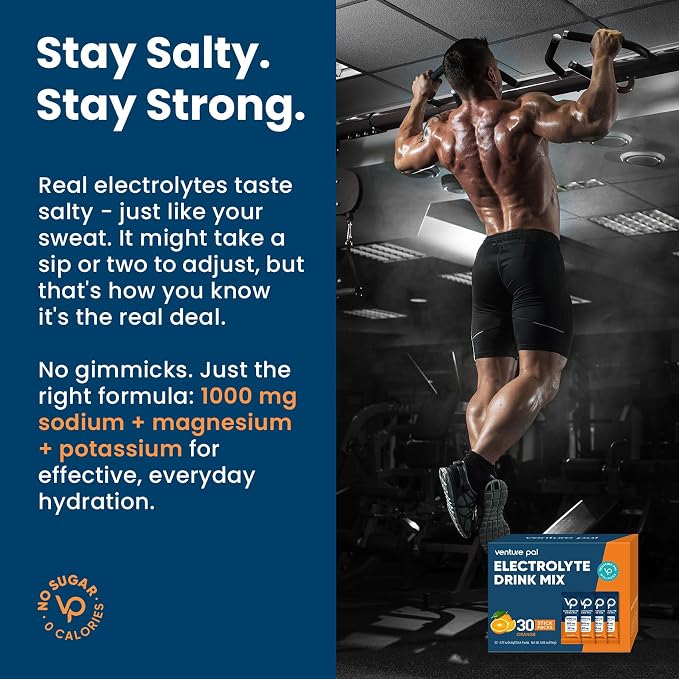 Venture Pal High Sodium Sugar Free Electrolytes Powder Packet - Image 3
