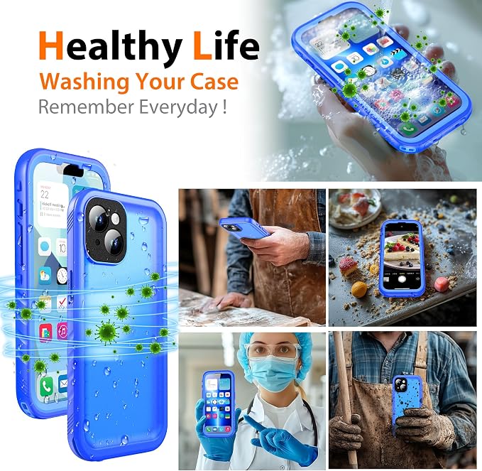 Cozycase for iPhone 15 Plus Waterproof Shockproof Dustproof Case - Image 10