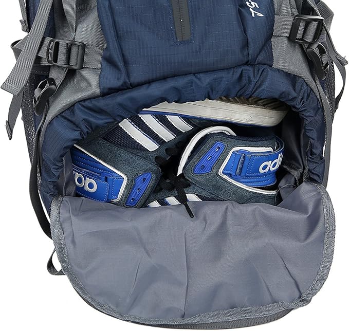 WoneNice 50L Waterproof Hiking Backpack - Image 6