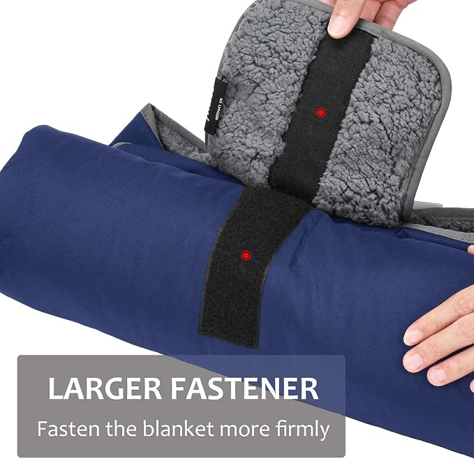 Tirrinia Large Waterproof Outdoor Blanket, Soft Warm Windproof Stadium Blanket - Image 4