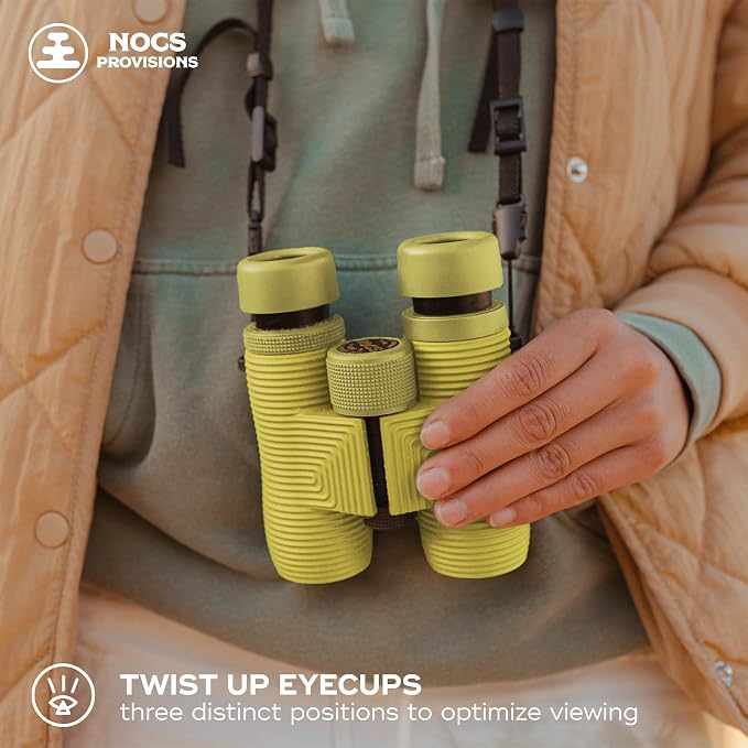 Nocs Provisions Field Issue Compact 8x32 Waterproof Binoculars, Shockproof - Image 6