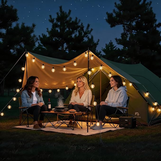 RTTY Outdoor String Lights 50 FT, Patio Light - Image 8