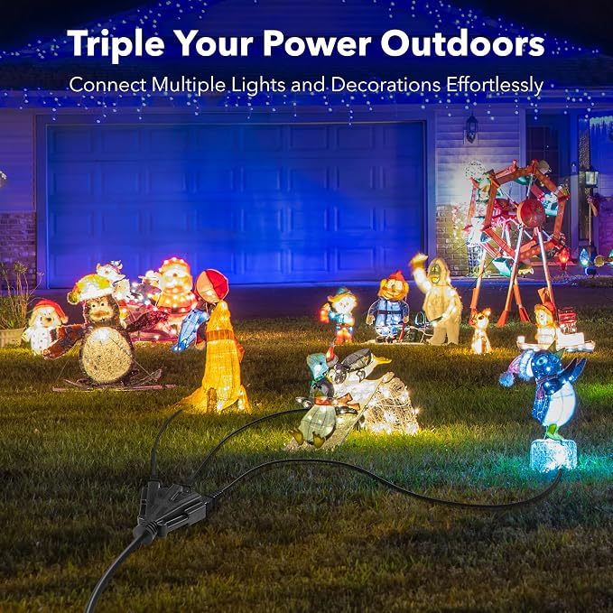 BN-Link's 2 Pack Outdoor Extension Cord Set is Ideal - Image 9