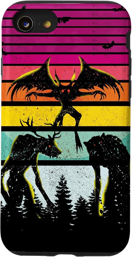 Cryptkin Cute Mothman Cryptid Map Case by Unknown