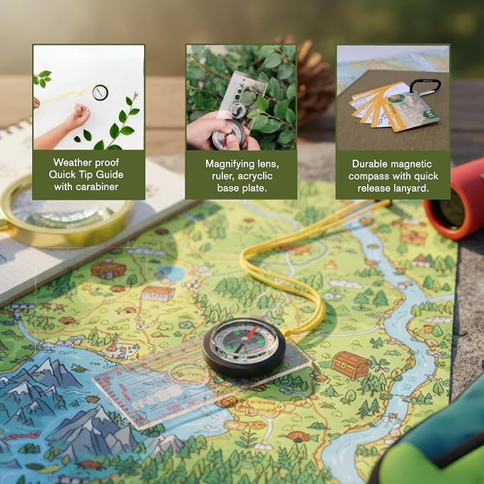 Magnetic Liquid Compass Kit – Professional Hiking Compass - Image 5