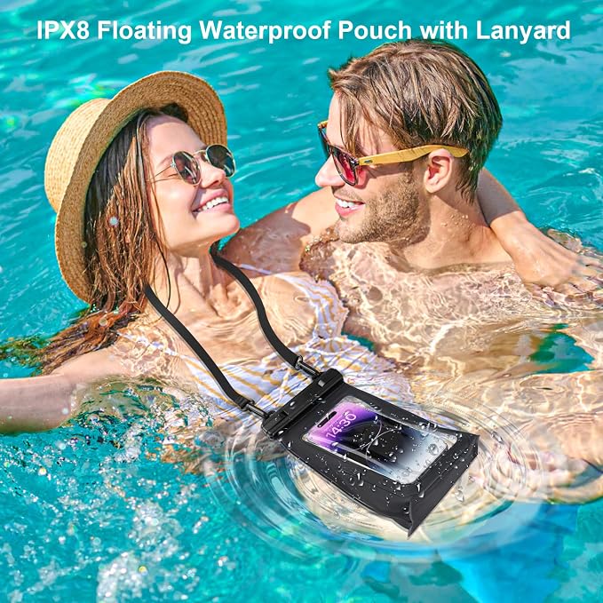 Large Waterproof Phone Pouch Floating, Universal Waterproof Phone Case - Image 5