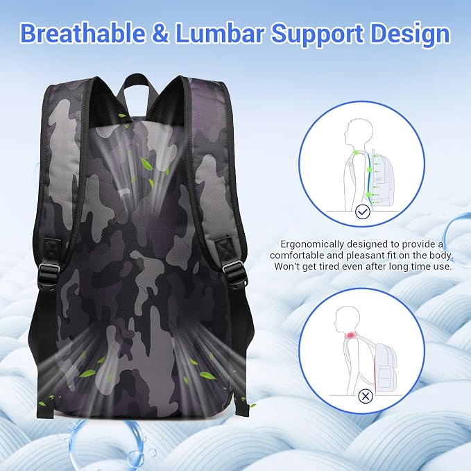 Kono Travel Laptop Backpack - Image 5