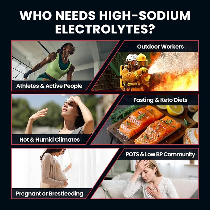 Venture Pal High Sodium Sugar Free Electrolytes Powder Packet, Zero Calories - Image 5