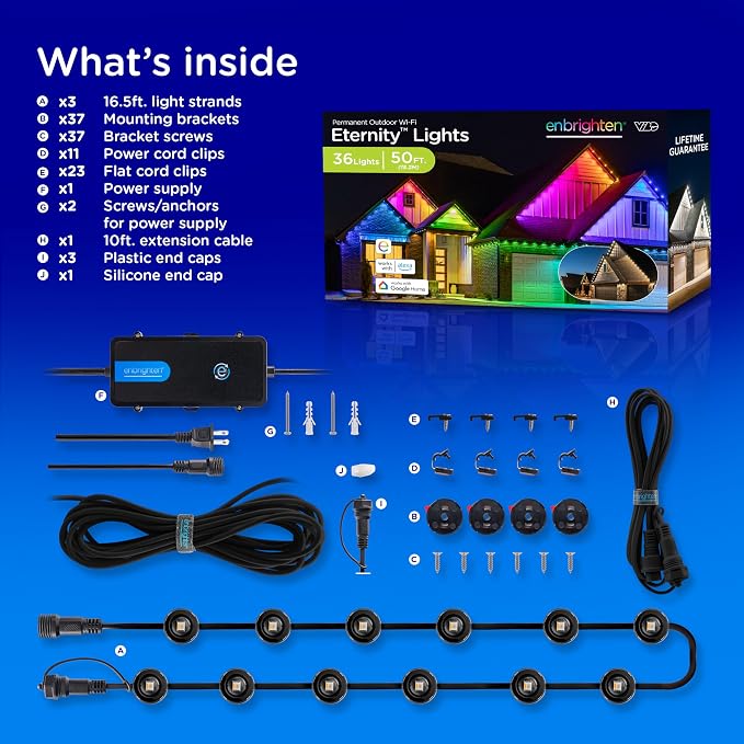 Enbrighten Vibe Eternity Permanent Outdoor Lights - Image 7