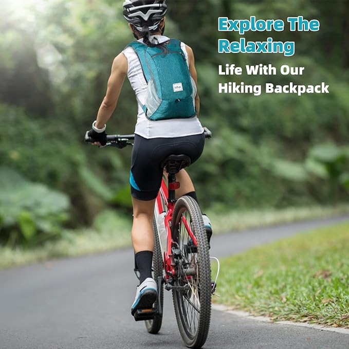 Xgunion Hiking Backpack 10L Small Travel Lightweight Daypack Foldable Hiking - Image 7