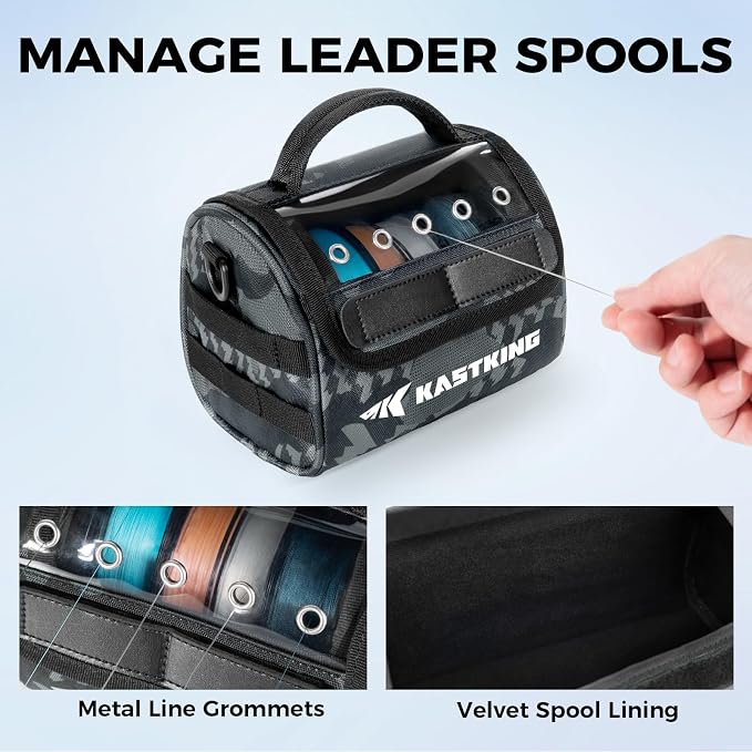 KastKing BaitSpace Line Management Bag, Fishing Line Storage Bag - Image 5