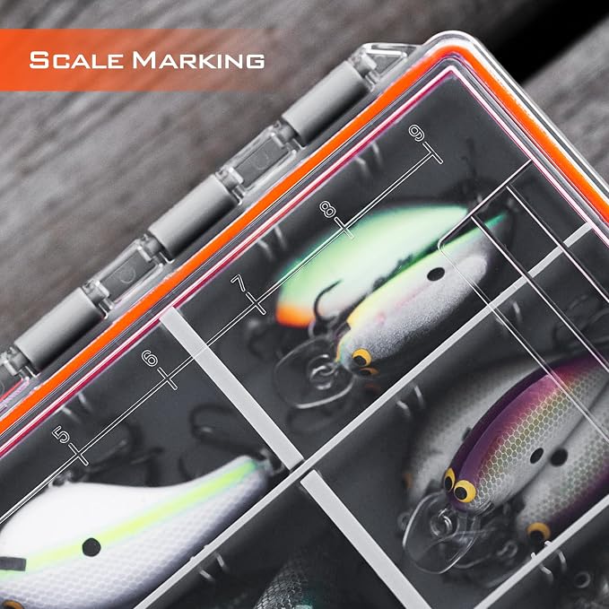 KastKing HyperSeal Waterproof Tackle Box, 3600 and 3700 Tackle Trays, Fishing - Image 4
