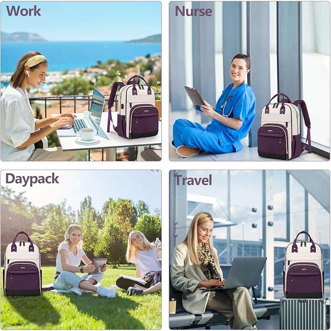 Laptop Backpack for Women Work Bag - Image 7
