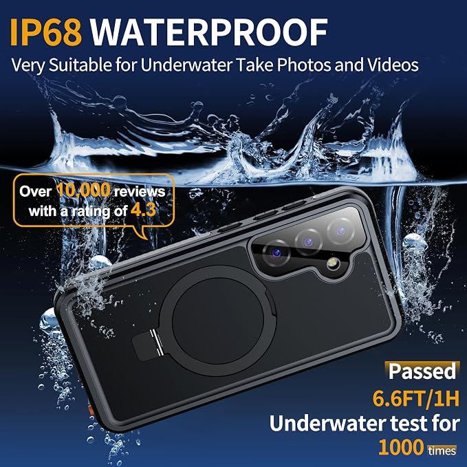 ANTSHARE IP68 Waterproof Case for Samsung Galaxy S25 - Image 3