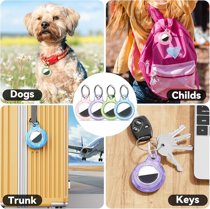 for Apple AirTag 2nd & 1st Gen, Waterproof Case - Image 3