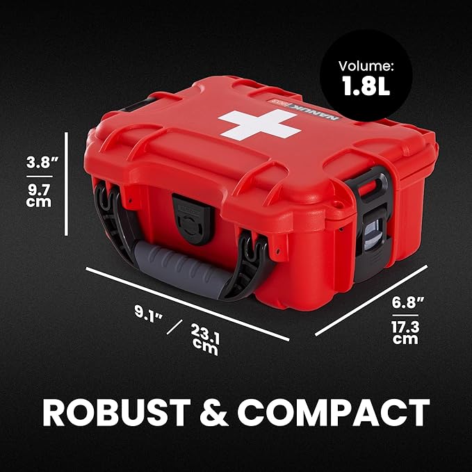 NANUK 903 Waterproof First Aid Box Empty – Durable, Medical First Aid Organizer - Image 5
