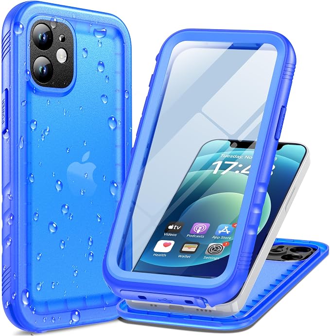 Cozycase Compatible with iPhone 12 Mini Waterproof Case by Cozycase