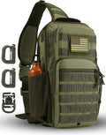 Rover Sling Pack Tactical Shoulder Sling Bag Backpack by HannibalTactical