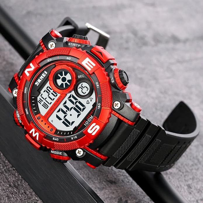 FANMIS Mens Military Multifunction Digital LED Watch Electronic Waterproof - Image 4