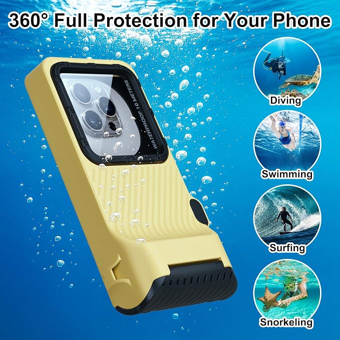 33ft Snorkeling Phone Case, Gen 4 IP68 Waterproof Housing - Image 6