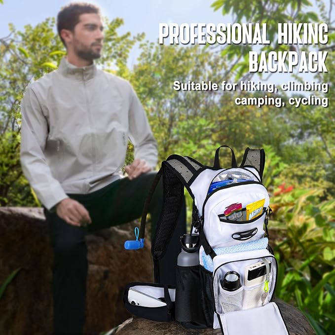N NEVO RHINO Hydration Backpack, 18L Multipurpose Hiking Backpack - Image 5